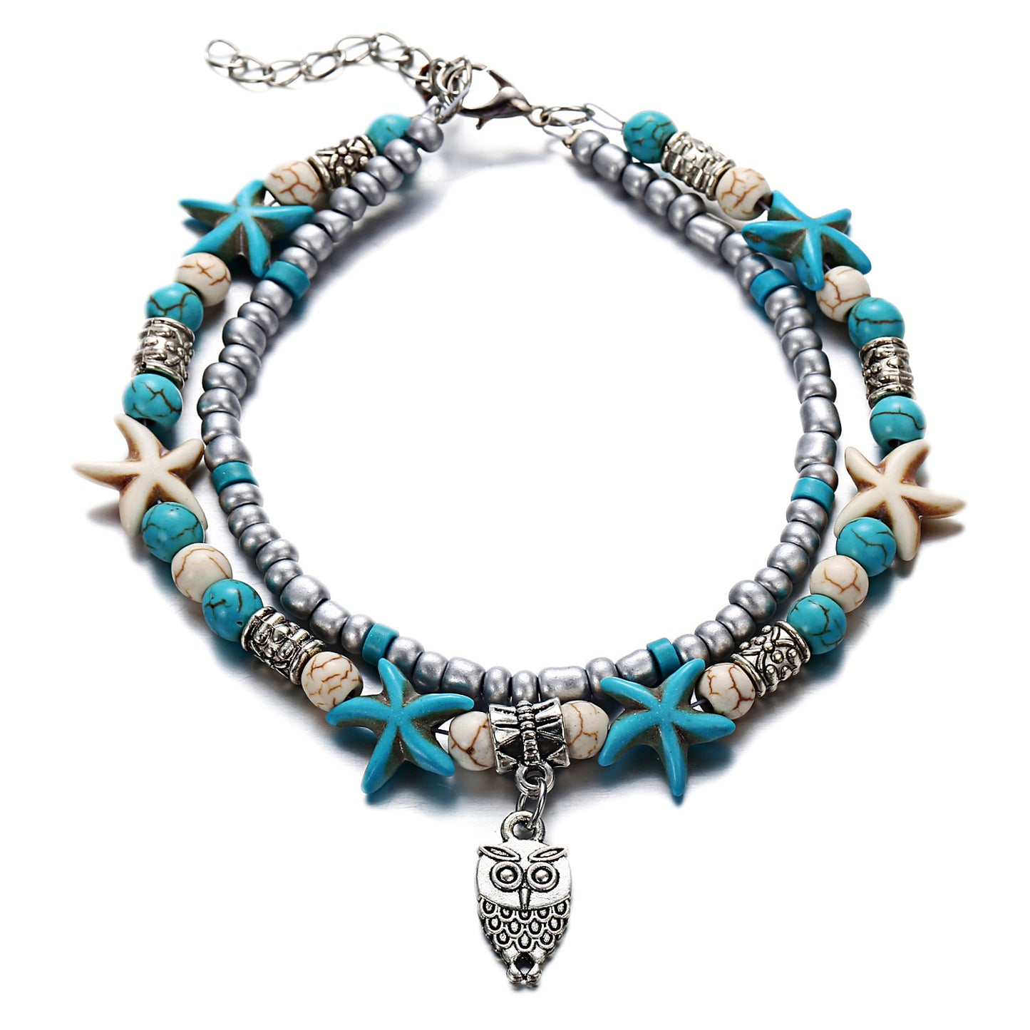 colorful anklet for yoga and casual wear