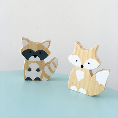 Cute fox figurine photography prop image 4