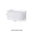 Small White 6 Compartments