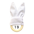Wooden Ring Teether: Rabbit Ears No. 19