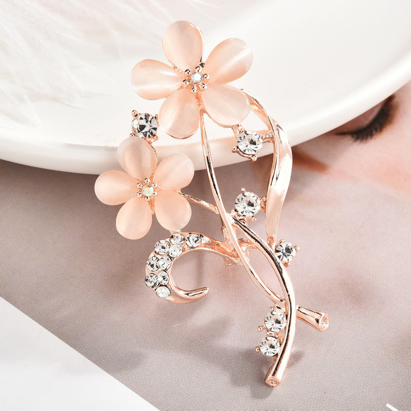 Elegant brooch placed on a table image 7