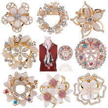 Glamorous Rhinestone Brooch - Image 10