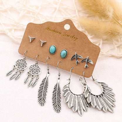 Unique Leaf and Feather Design Jewelry