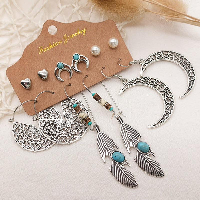 Unique Leaf and Feather Design Jewelry