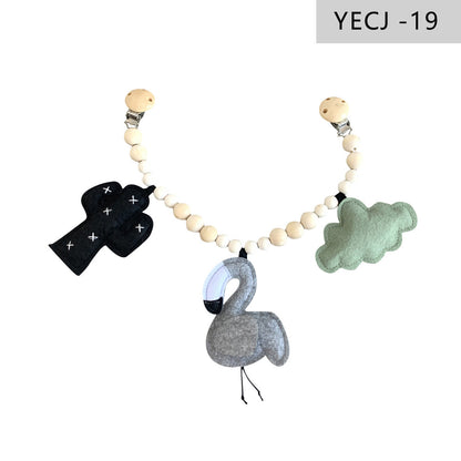 Stylish pacifier clip and teething accessory
