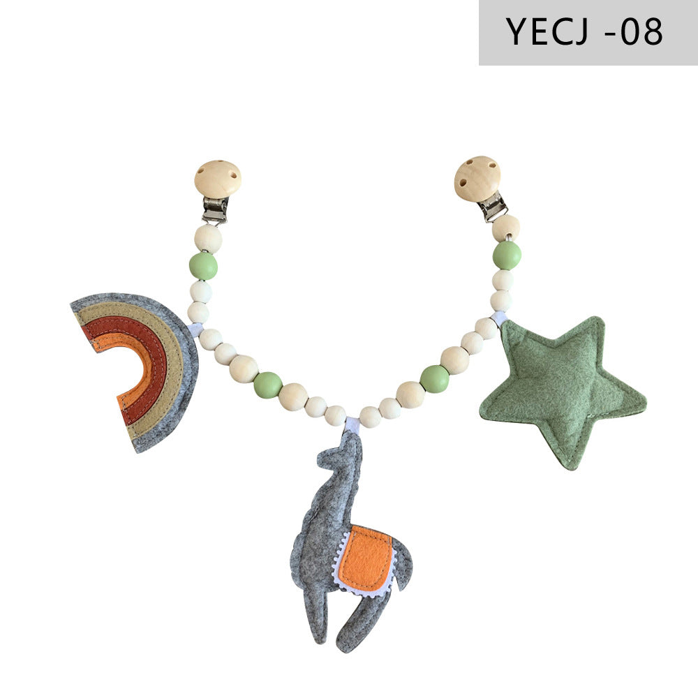 Pacific clip for babies with teething toy