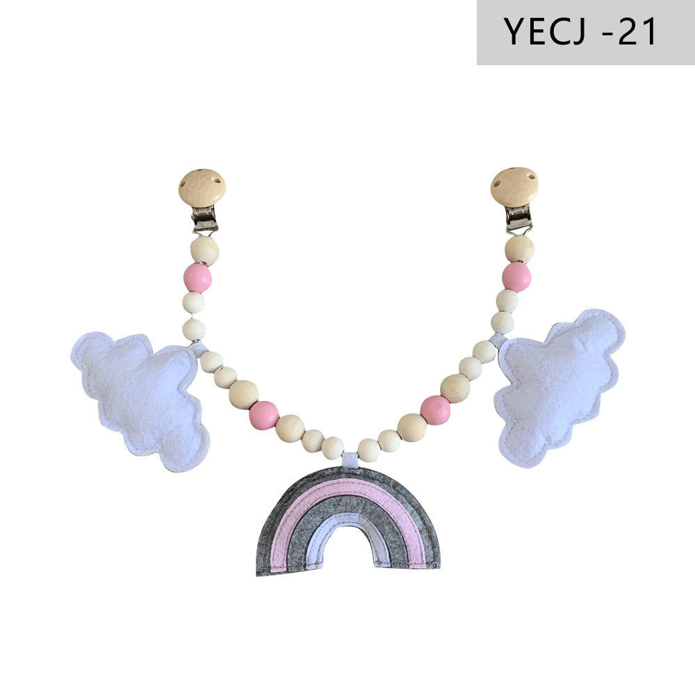 Pacific clip for babies with teething toy
