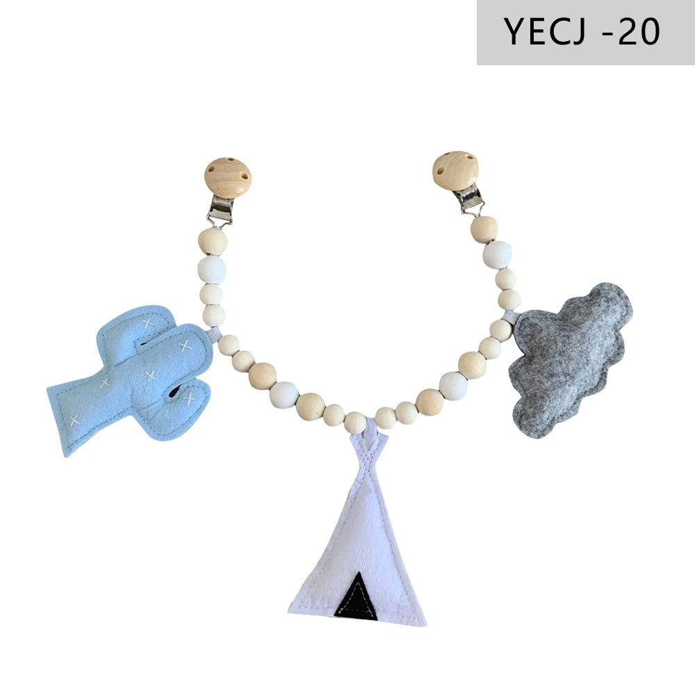 Nordic style baby pacifier holder