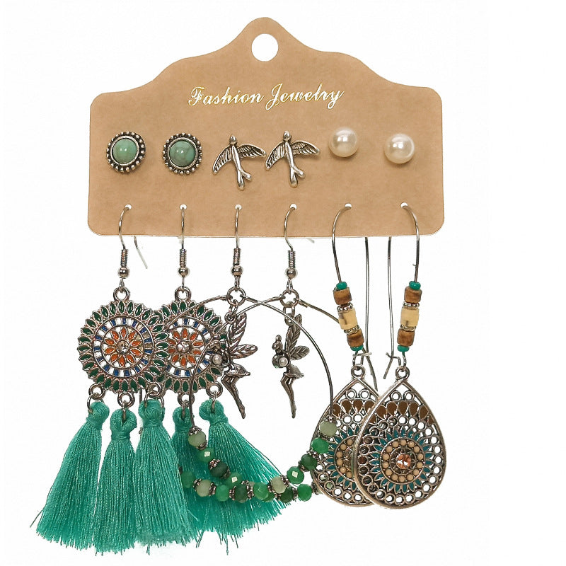 Unique Leaf and Feather Design Jewelry