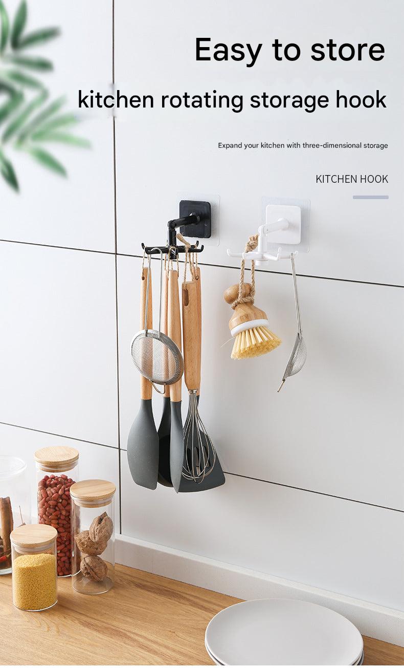 Product display of adhesive hooks in modern design