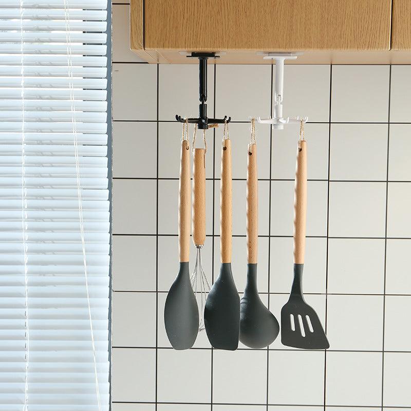 Multi-functional hook in bathroom use