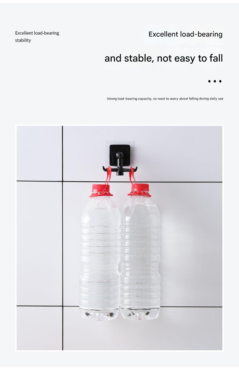 Multi-functional hook in bathroom use