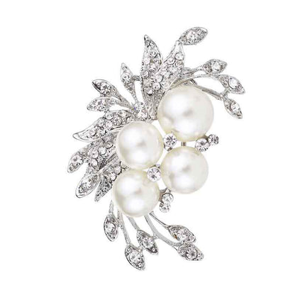 Floral Design Brooch for Women - Image 3