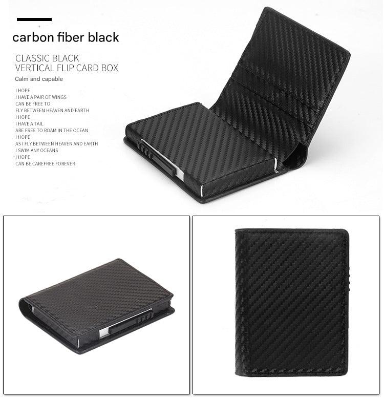 Compact aluminum wallet in various colors