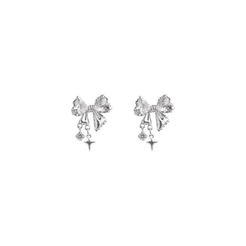 Stylish bowknot earrings image 4