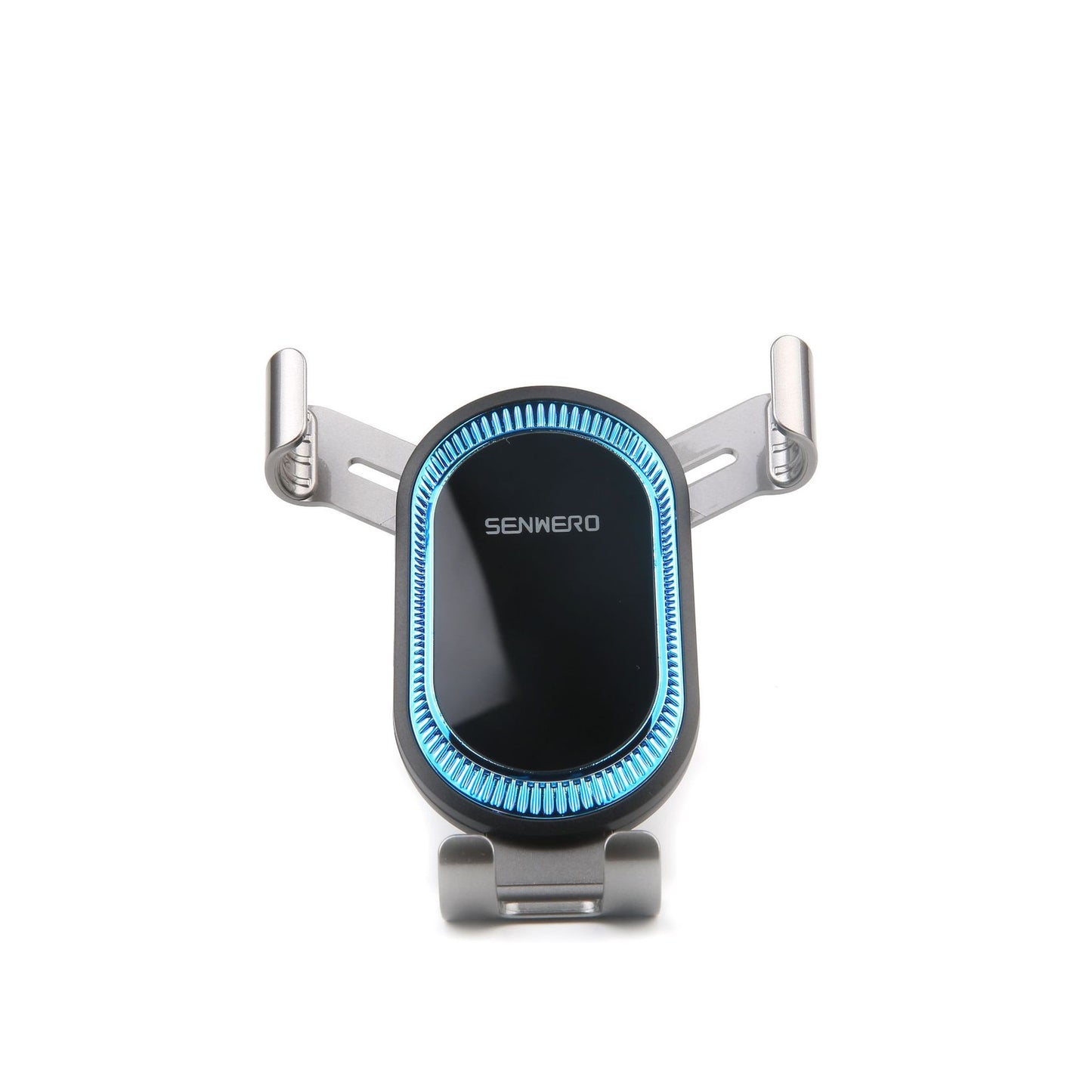 Close-up of adjustable car phone holder