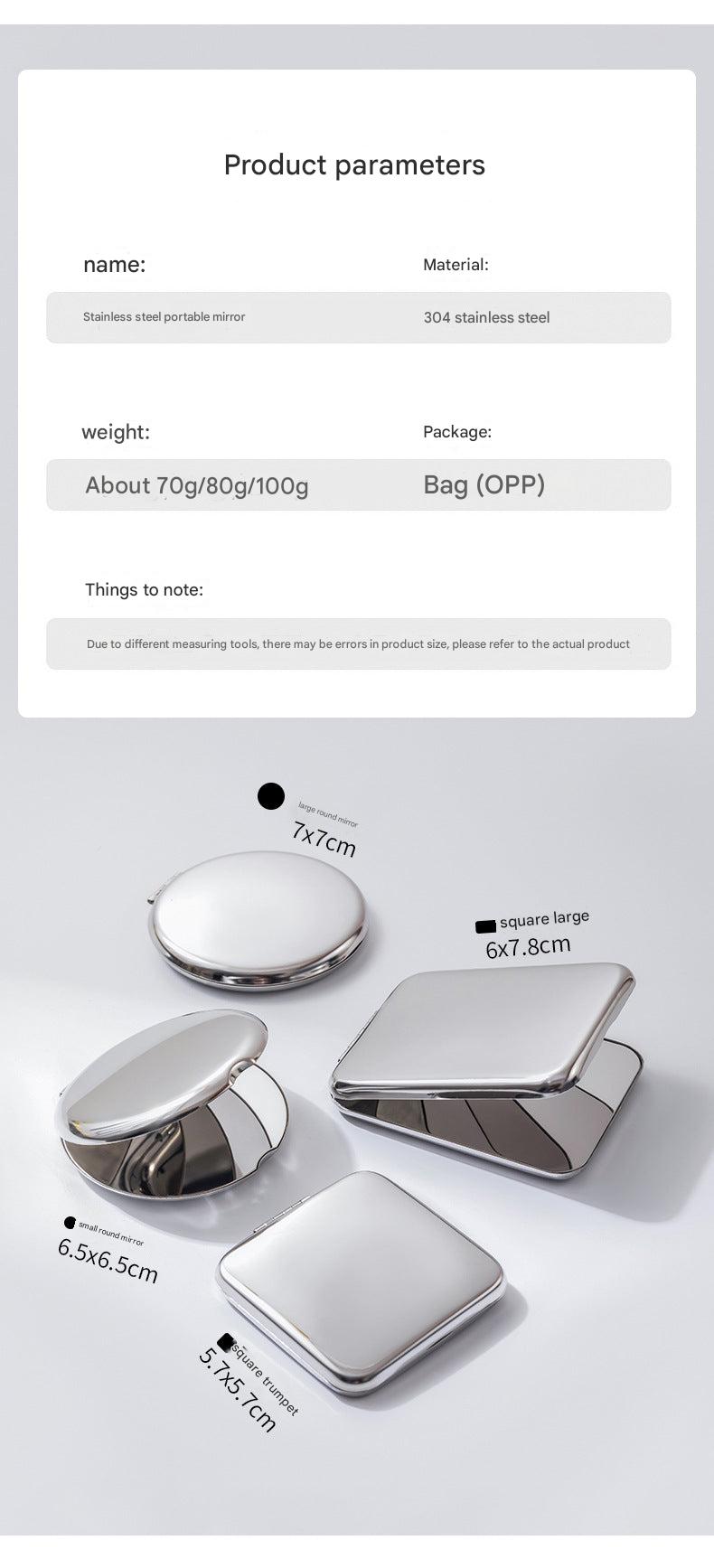 Elegant Portable Mirror for Students - Image 7