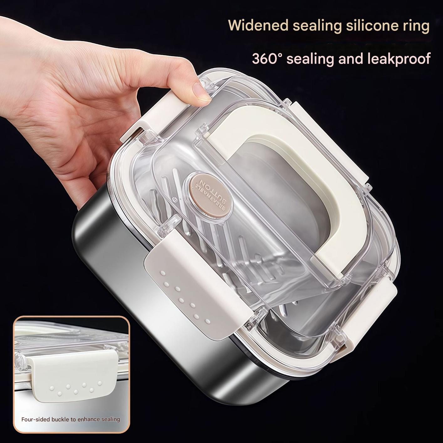 Lunch box designed for picnics and meal prep