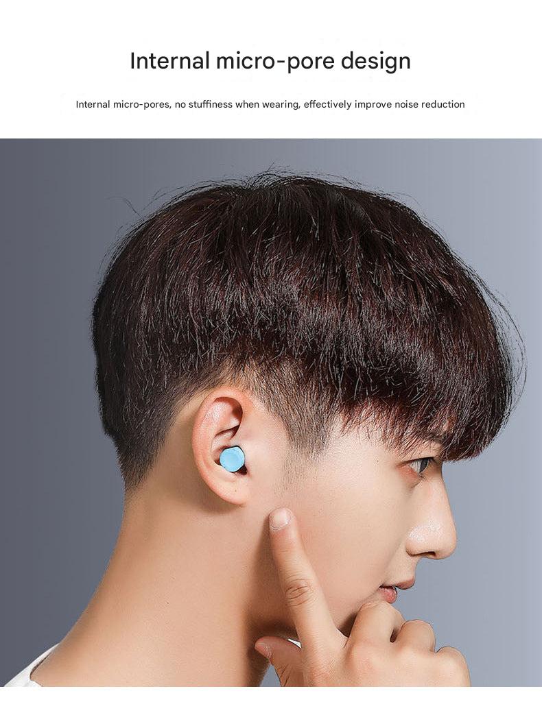 Silicone earplugs blue pack