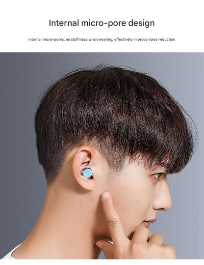 Silicone earplugs blue pack