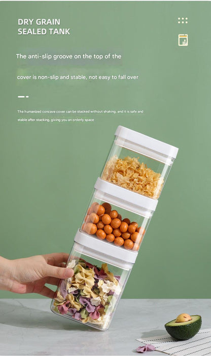 Modern spice storage jar in kitchen