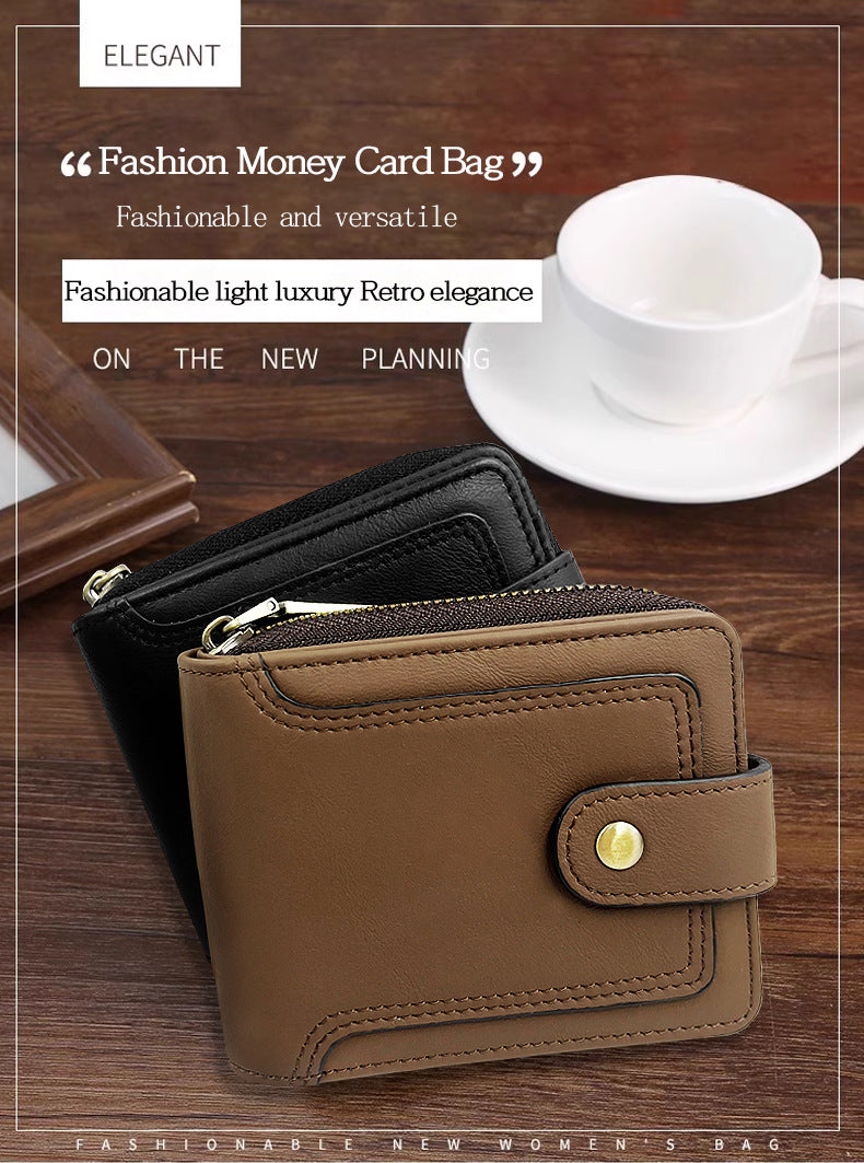 Men's wallet showcased on a neutral background
