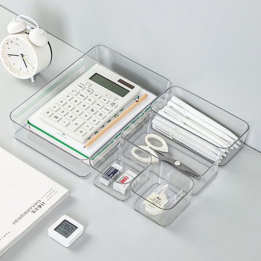 Stylish desk storage box for easy access