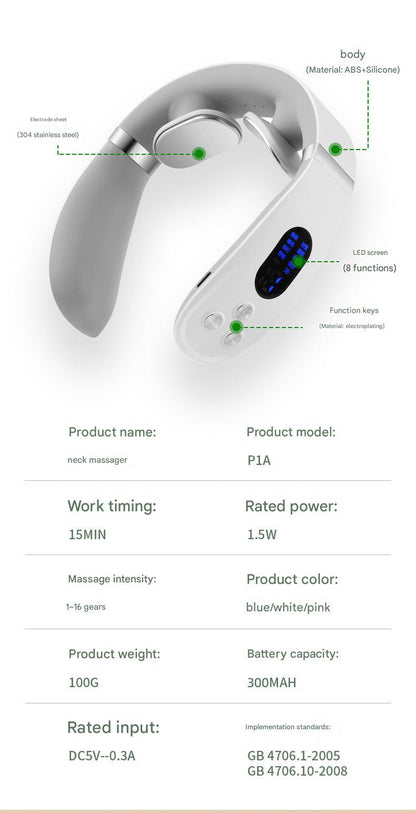 Neck Massager Comfort Padding