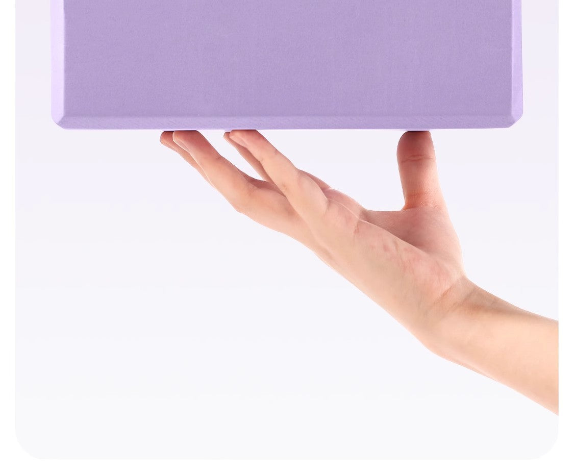 Yoga foam block in Autumn Blue