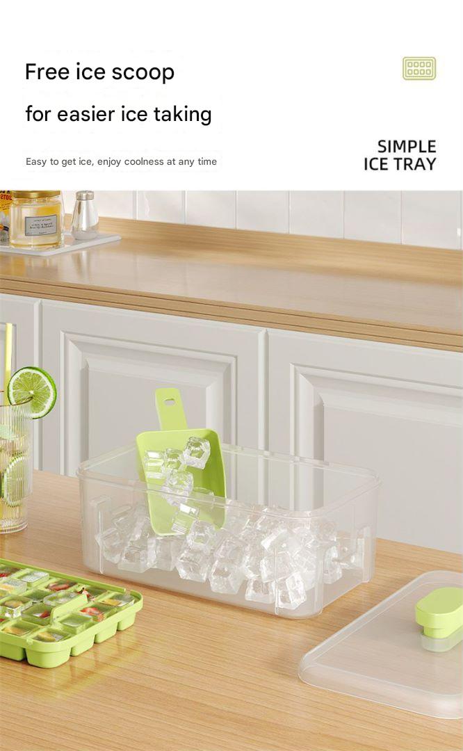 Easy Release Ice Cube Tray on a countertop