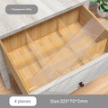 4-Pack Clear Dividers