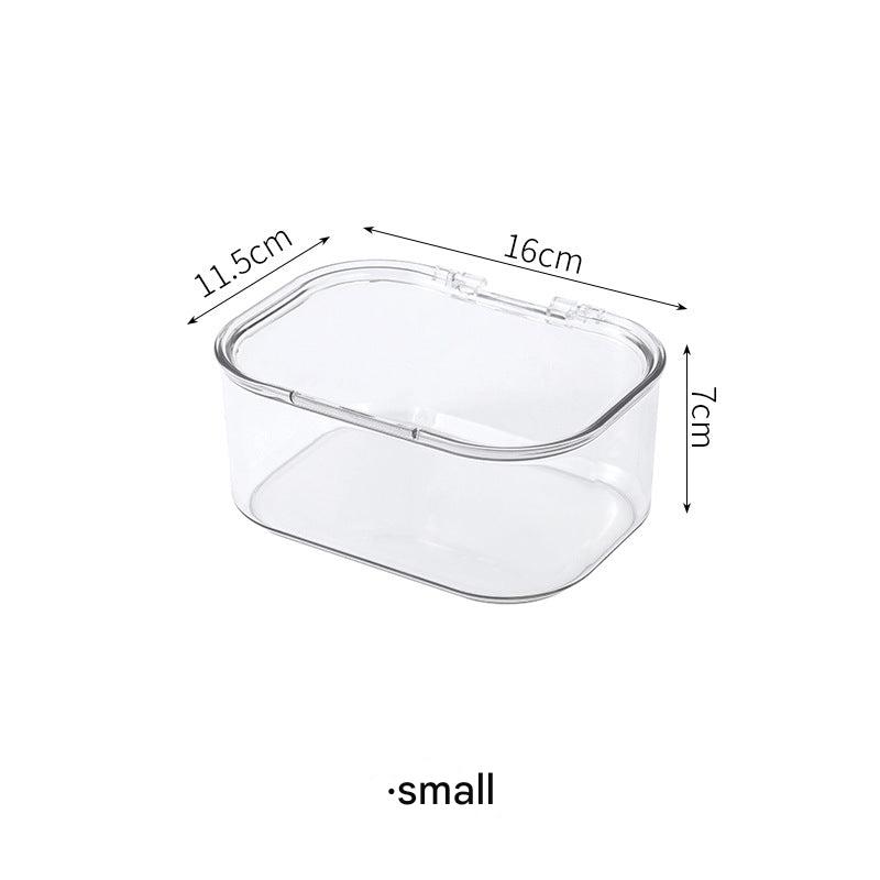 acrylic organizer for stationery and snacks