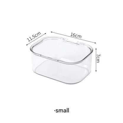 acrylic organizer for stationery and snacks