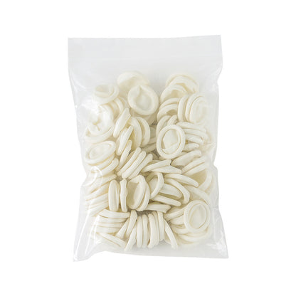 Disposable latex finger cots for beauty