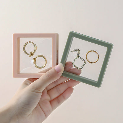 Portable Transparent Jewelry Storage Box