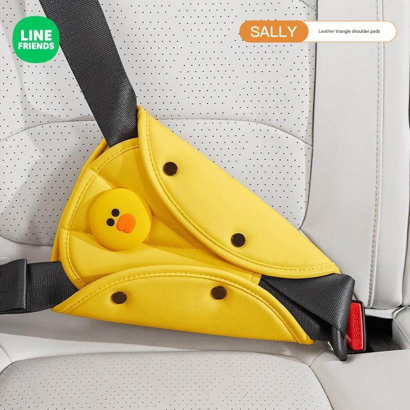 Child safety belt accessory for car rides