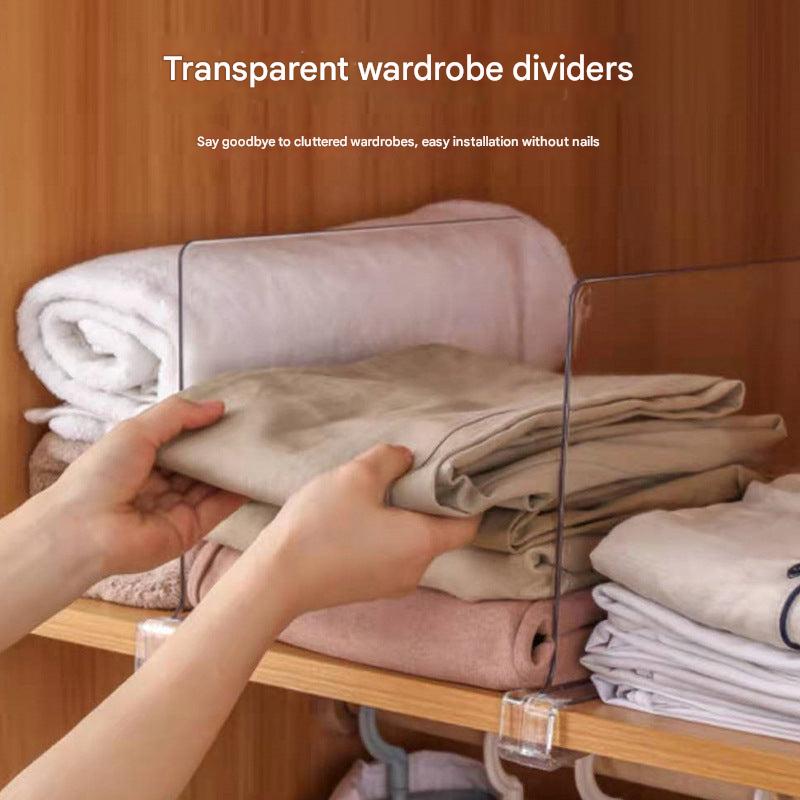 Transparent acrylic shelf organizer image 4