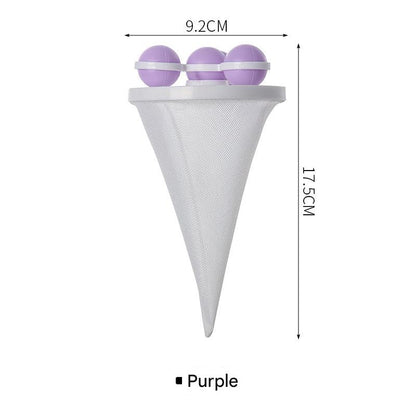 Multi-color hair catcher for washing machines