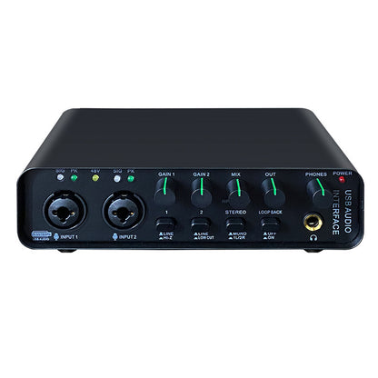 Professional audio interface for musicians