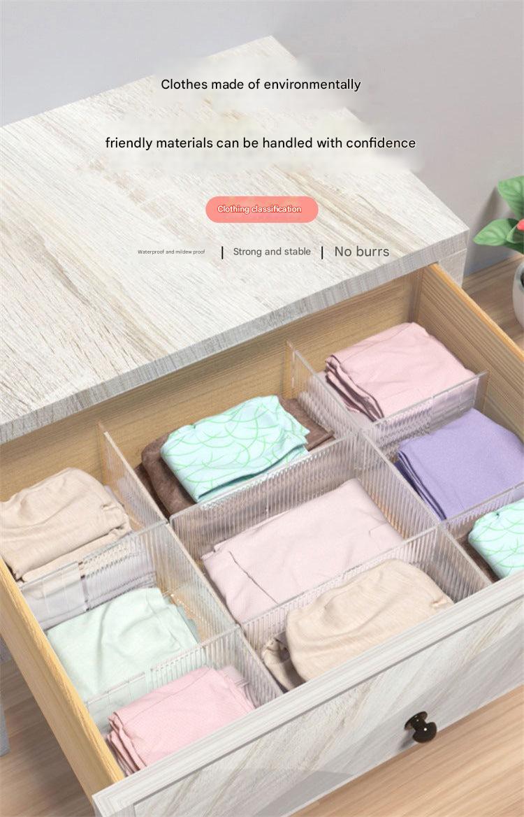 Modern plastic organizer for socks and accessories