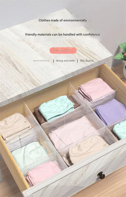 Modern plastic organizer for socks and accessories