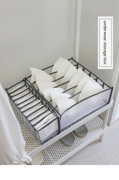 Breathable nylon organizer for bedroom use