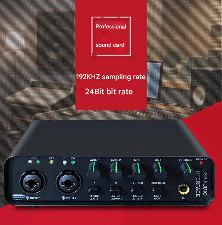 Versatile audio interface for music production