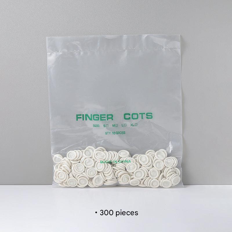 Disposable latex finger cots for beauty