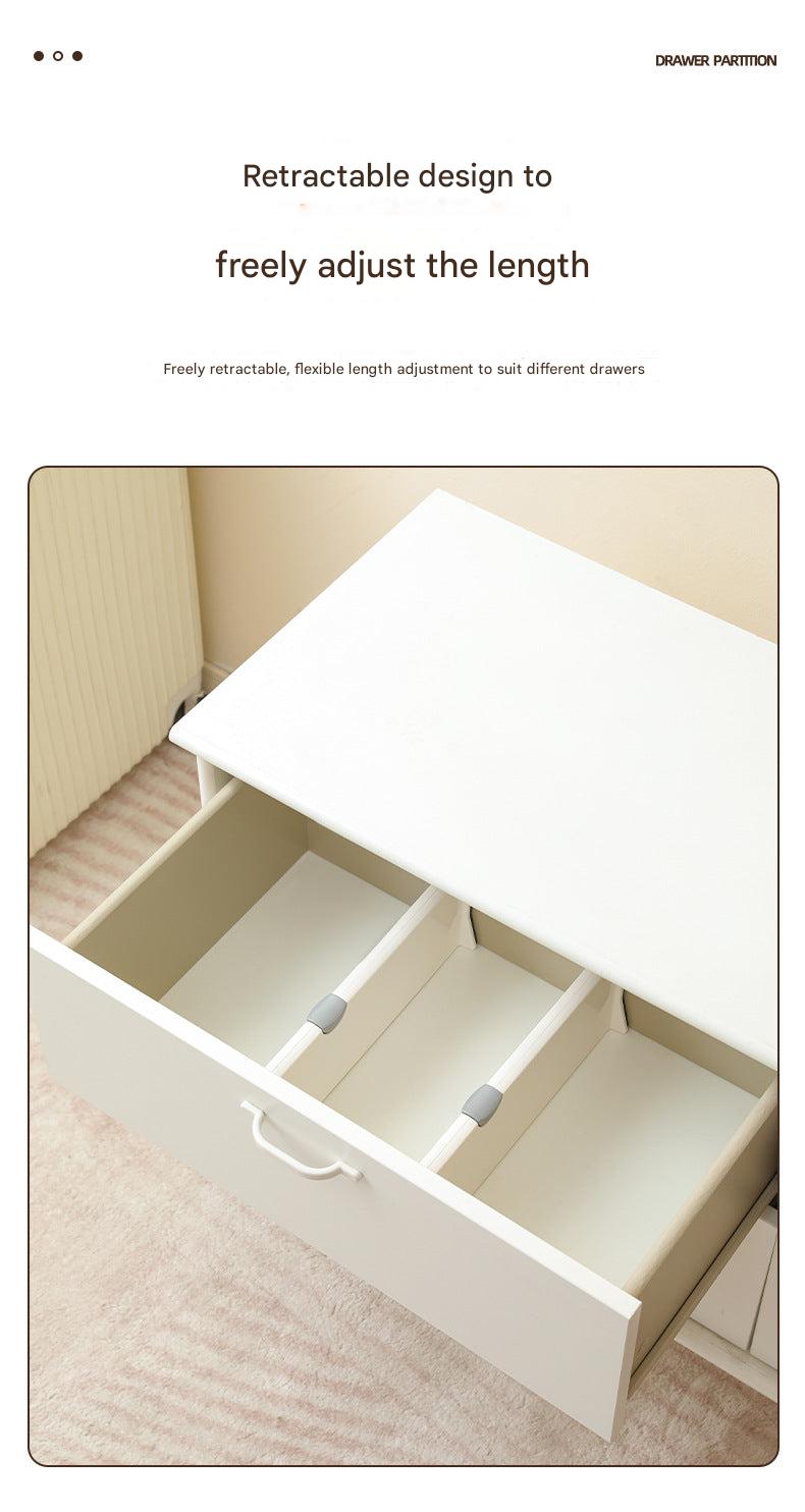 Adjustable plastic drawer dividers image 1