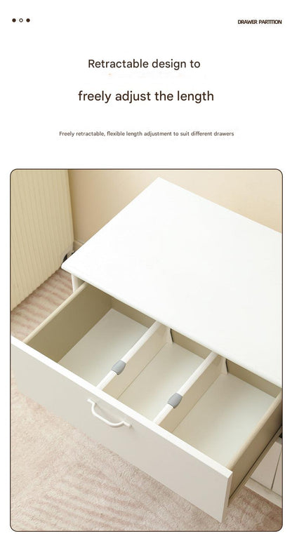 Adjustable plastic drawer dividers image 1