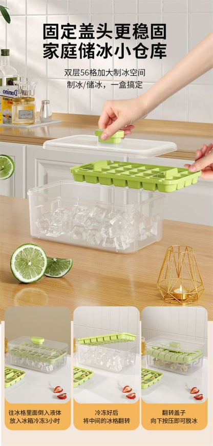 Easy Release Ice Cube Tray on a countertop