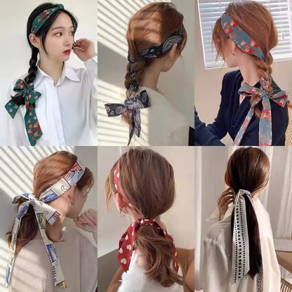Multi-colored stylish hair tie