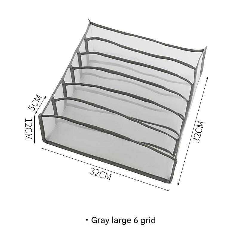 Image of nylon drawer organizer for underwear storage