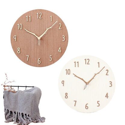 Stylish home decor wall clock detail